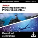 Adobe Photoshop & Premiere Elements 2026 Italiano - Licenza triennale - 1 Dispositivo - 1 Utente - PC/Mac - Download Version