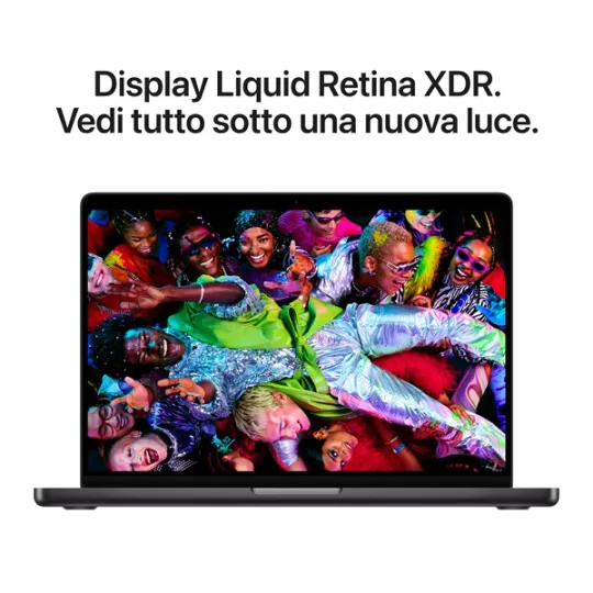 Apple Macbook Pro 14" M5 10-Core CPU and 10-Core GPU, 16GB, 1TB SSD - Nero Siderale