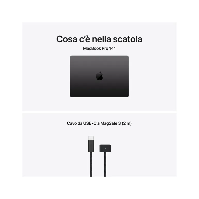 Apple Macbook Pro 14" M5 10-Core CPU and 10-Core GPU, 16GB, 1TB SSD - Nero Siderale