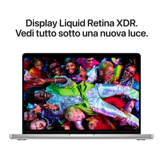 Apple Macbook Pro 14" M5 10-Core CPU and 10-Core GPU, 24GB, 1TB SSD - Argento