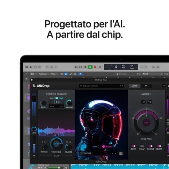 Apple Macbook Pro 14" M5 10-Core CPU and 10-Core GPU, 24GB, 1TB SSD - Argento