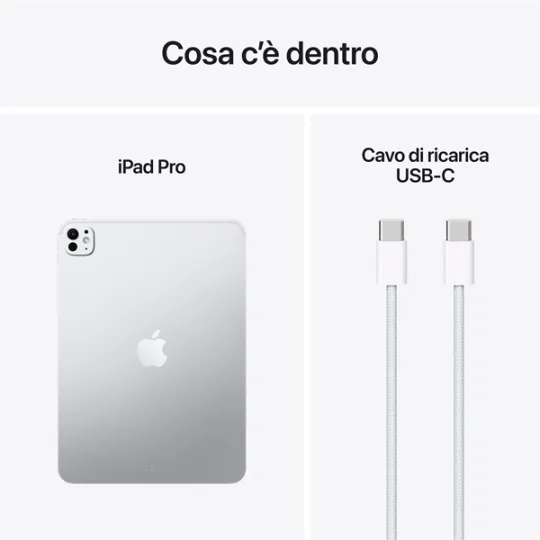 IPAD PRO 11" WI-FI 2TB CON VETRO NANOTEXTURE ARGENTO