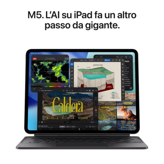 IPAD PRO 11" WI-FI 2TB CON VETRO NANOTEXTURE NERO SIDERALE