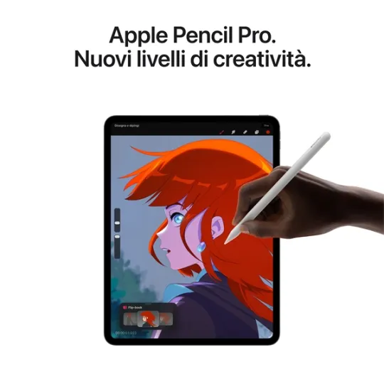 IPAD PRO 13" WI-FI 1TB CON VETRO STANDARD ARGENTO
