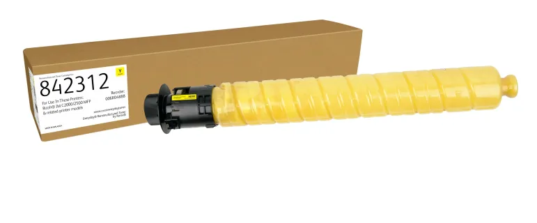 Toner rigenerato Everyday™ di Xerox Giallo compatibile con Ricoh 842312, Capacità standard