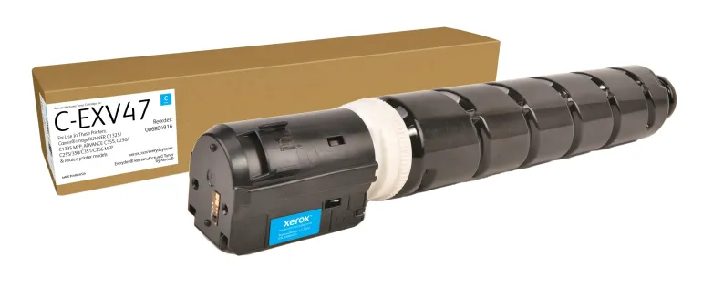 Toner rigenerato Everyday™ di Xerox Ciano compatibile con Canon C-EXV47 (8517B002), Capacità standard
