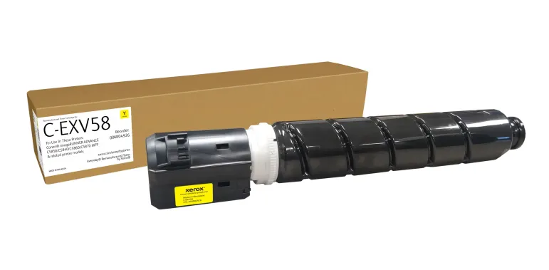 Toner rigenerato Everyday™ di Xerox Giallo compatibile con Canon C-EXV58 (3766C002AA), Capacità standard