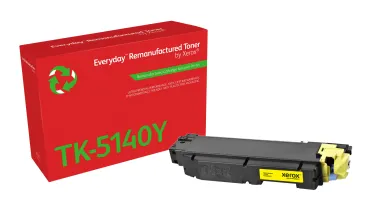 Toner rigenerato Everyday™ di Xerox Giallo compatibile con Kyocera TK-5140Y, Capacità standard