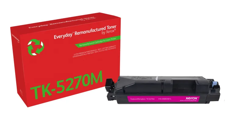 Toner rigenerato Everyday™ di Xerox Magenta compatibile con Kyocera TK-5270M, Capacità standard