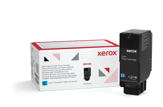 Xerox Cartuccia toner Ciano a Alta capacità da 12000 Pagine per Stampante a colori ® VersaLink® C620 (006R04625)