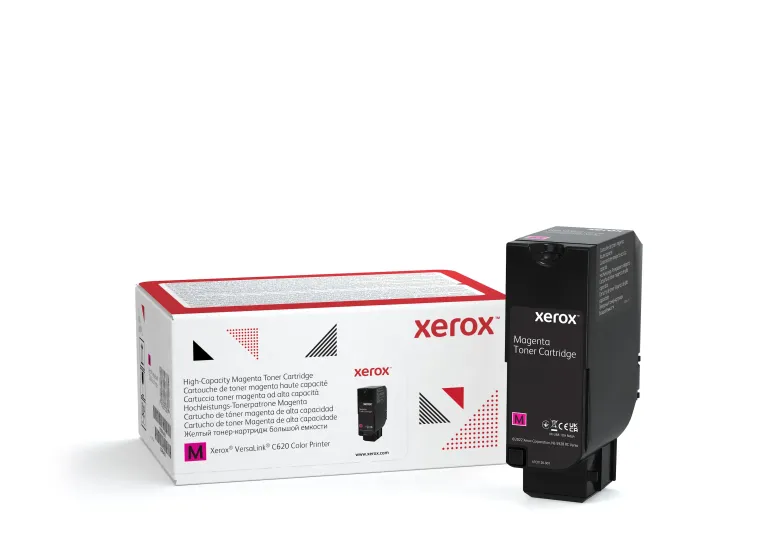 Xerox Cartuccia toner Magenta a Alta capacità da 12000 Pagine per Stampante a colori ® VersaLink® C620 (006R04626)