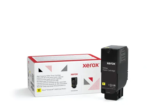 Xerox Cartuccia toner Giallo a Alta capacità da 12000 Pagine per Stampante a colori ® VersaLink® C620 (006R04627)