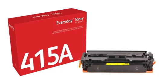 Toner Everyday™ _OEM_NAME_ Giallo di Xerox compatibile con HP 415A (W2032A), Capacità standard