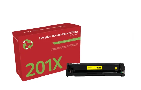 Toner rigenerato Everyday™ di Xerox Giallo compatibile con HP 201X (CF402X), Alta capacità