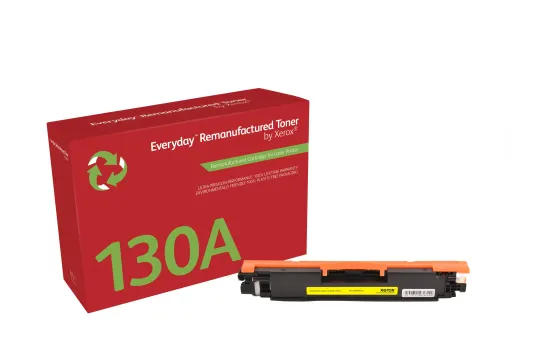 Toner rigenerato Everyday™ di Xerox Giallo compatibile con HP 130A (CF352A), Capacità standard