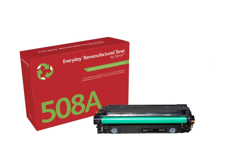 Toner rigenerato Everyday™ di Xerox Nero compatibile con HP 508A (CF360A), Capacità standard