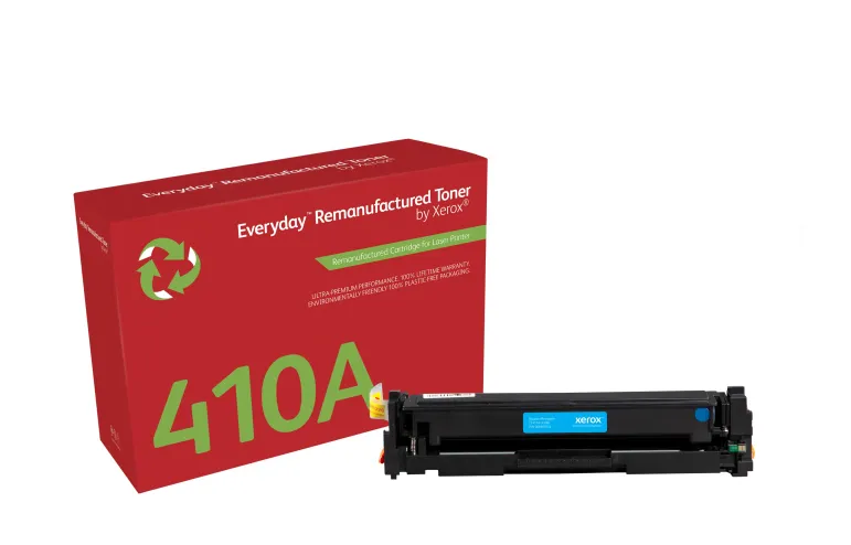Toner rigenerato Everyday™ di Xerox Ciano compatibile con HP 410A (CF411A), Capacità standard
