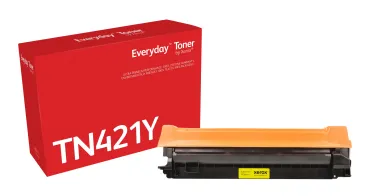 Toner Everyday™ di Xerox Giallo compatibile con Brother TN-421Y, Capacità standard