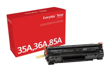 Toner Everyday™ _OEM_NAME_ Nero di Xerox compatibile con HP 35A 36A 85A (CB435A  CB436A  CE285A), Capacità standard