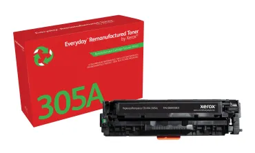 Toner rigenerato Everyday™ di Xerox Nero compatibile con HP 305A (CE410A), Capacità standard