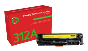 Toner rigenerato Everyday™ di Xerox Giallo compatibile con HP 312A (CF382A), Capacità standard