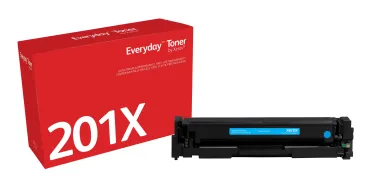 Toner Everyday™ _OEM_NAME_ Ciano di Xerox compatibile con HP 201X (CF401X), Alta capacità