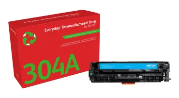 Toner rigenerato Everyday™ di Xerox Ciano compatibile con HP 304A (CC531A), Capacità standard