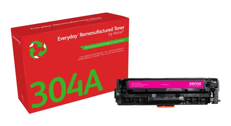 Toner rigenerato Everyday™ di Xerox Magenta compatibile con HP 304A (CC533A), Capacità standard