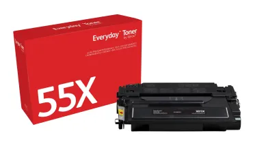 Toner Everyday™ _OEM_NAME_ Nero di Xerox compatibile con HP 55X (CE255X), Alta capacità