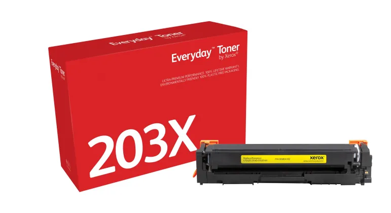 Toner Everyday™ _OEM_NAME_ Giallo di Xerox compatibile con HP 203X (CF542X), Alta capacità