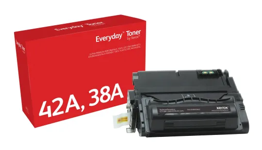 Toner Everyday™ _OEM_NAME_ Nero di Xerox compatibile con HP 38A (Q5942A  Q1338A), Capacità standard