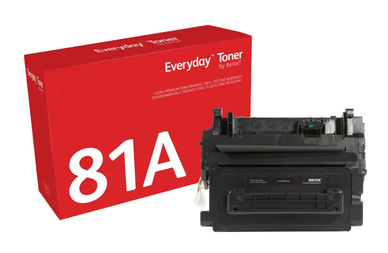 Toner Everyday™ _OEM_NAME_ Nero di Xerox compatibile con HP 81A (CF281A), Capacità standard