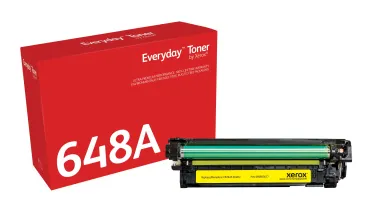 Toner Everyday™ _OEM_NAME_ Giallo di Xerox compatibile con HP 648A (CE262A), Capacità standard