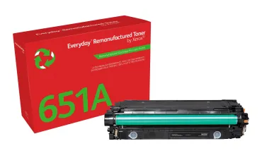 Toner rigenerato Everyday™ di Xerox Nero compatibile con HP 651A 650A 307A (CE340A CE270A CE740A), Capacità standard