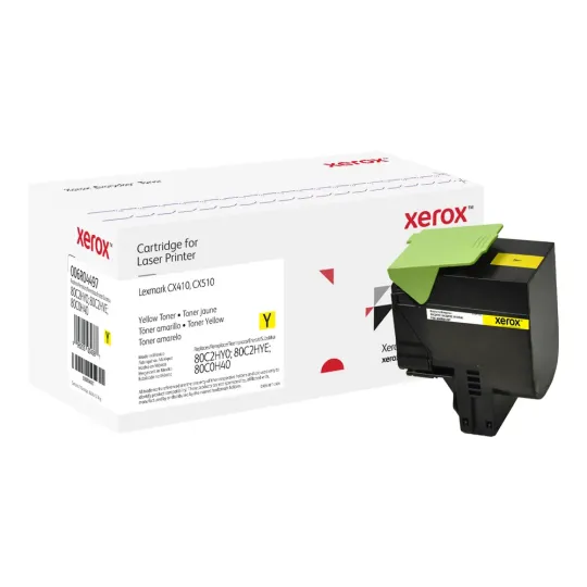 Toner Everyday™ di Xerox Giallo compatibile con Lexmark 80C2HY0 80C2HYE 80C0H40, Alta capacità