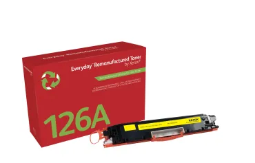 Toner rigenerato Everyday™ di Xerox Giallo compatibile con HP 126A (CE312A), Capacità standard