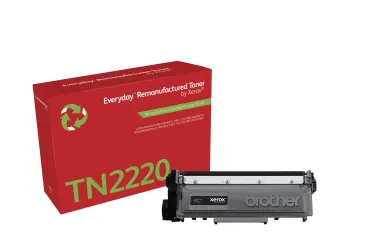 Toner rigenerato Everyday™ di Xerox Mono compatibile con Brother TN2220, Alta capacità