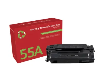Toner rigenerato Everyday™ di Xerox Mono compatibile con HP 55A (CE255A), Capacità standard
