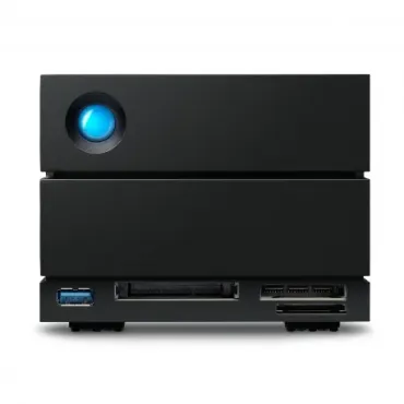 LaCie 2big Dock 60TB Thunderbolt 3 - Dual-Disk Enterprise Class Hardware RAID