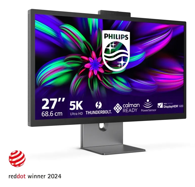 Philips Brilliance 27E3U7903 00 Monitor PC 68,6 cm (27") 5120 x 2880 Pixel 5K Ultra HD LCD Grigio