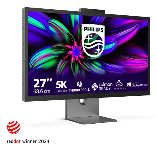 Philips Brilliance 27E3U7903 00 Monitor PC 68,6 cm (27") 5120 x 2880 Pixel 5K Ultra HD LCD Grigio