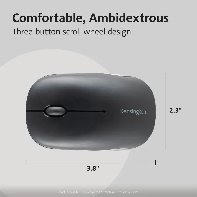Kensington Mouse compatto Bluetooth Pro Fit