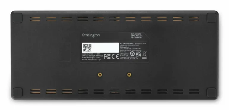 Kensington Docking station doppio 4K USB-C e USB-A SD4781P EQ