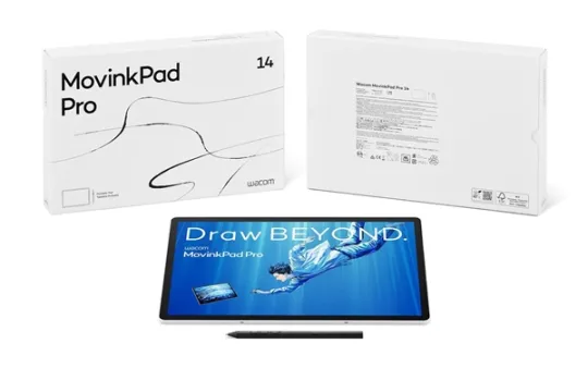 Wacom MovinkPad Pro 14 - Tablet Android portatile OLED da 14" per professionisti creativi
