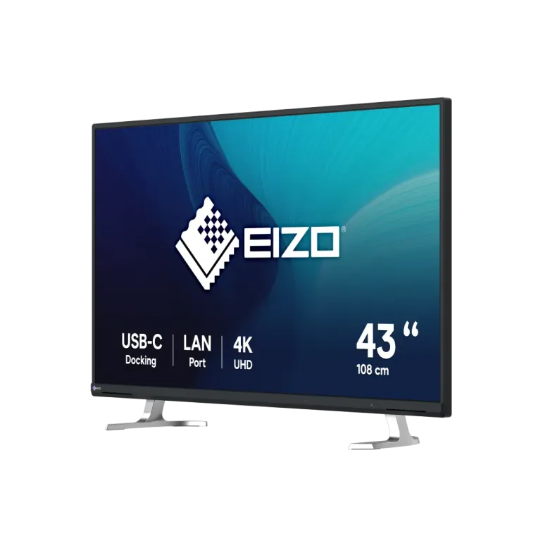 EIZO FlexScan EV4340X monitor 42.5" per progettazione CAD e 3D - NERO