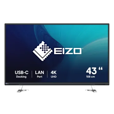 EIZO FlexScan EV4340X monitor 42.5" per progettazione CAD e 3D - NERO
