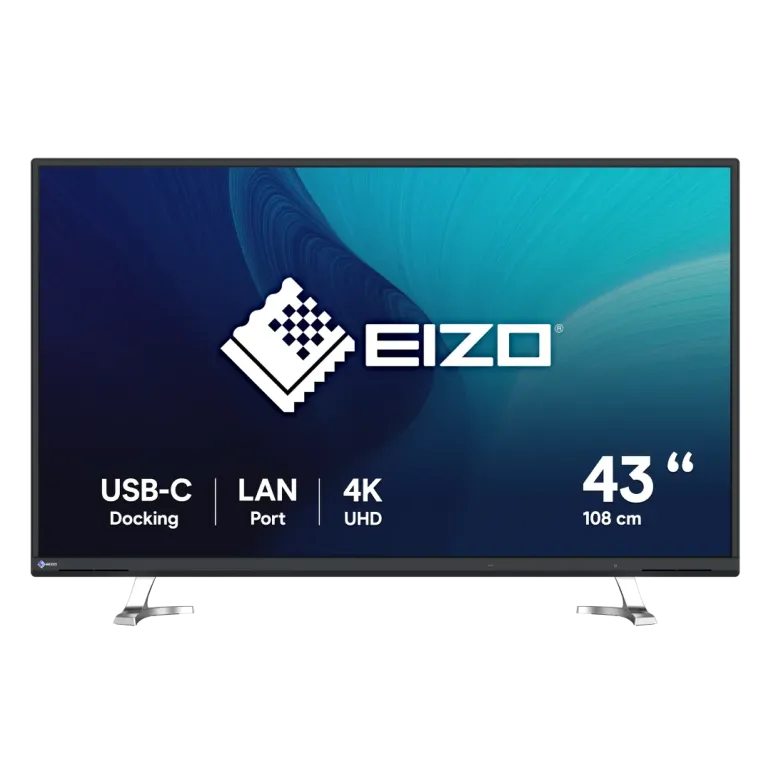 EIZO FlexScan EV4340X monitor 42.5" per progettazione CAD e 3D - NERO
