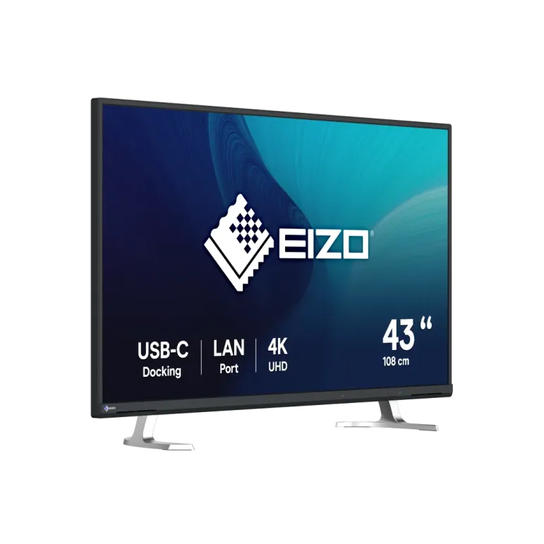 EIZO FlexScan EV4340X monitor 42.5" per progettazione CAD e 3D - NERO
