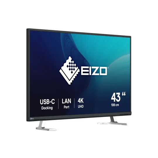 EIZO FlexScan EV4340X monitor 42.5" per progettazione CAD e 3D - NERO