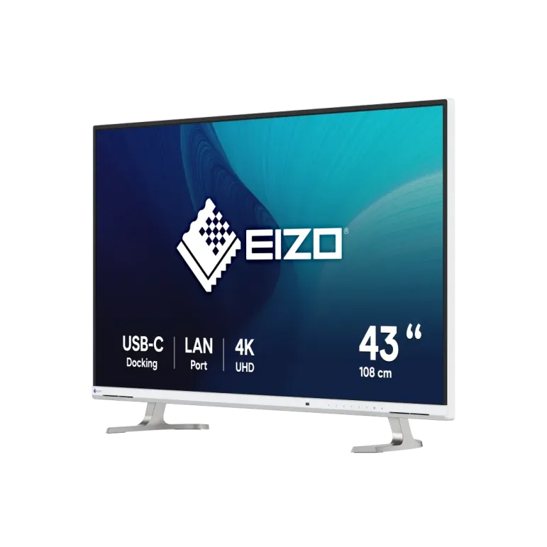 EIZO FlexScan EV4340X monitor 42.5" per progettazione CAD e 3D - BIANCO